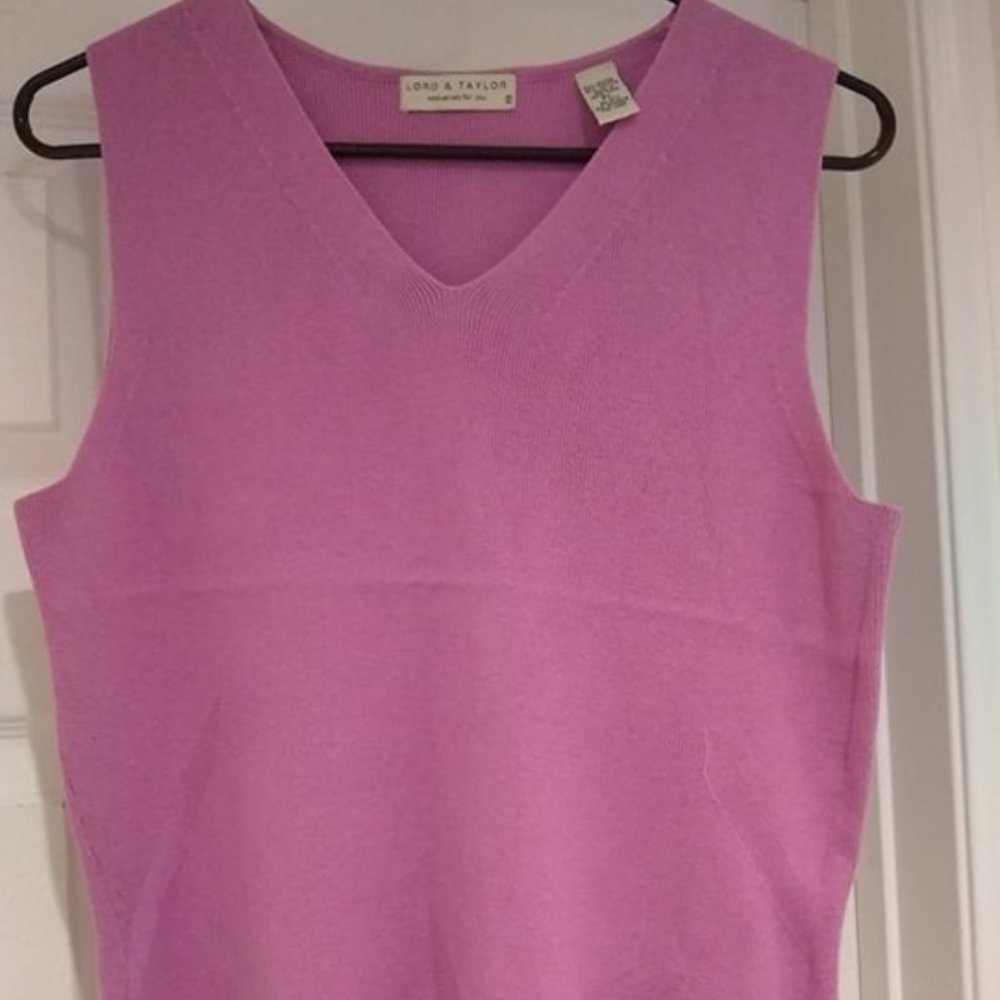 Knit V-neck